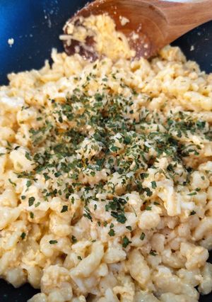 Tojásos galuska🥚🧀🍲 recept fotója