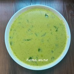 A picture of Raw mango kadhi (Kairi sar).