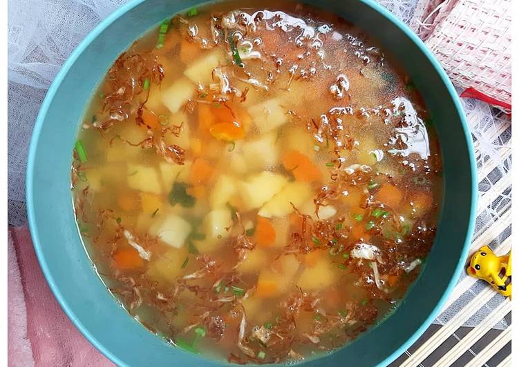 Cara Gampang Membuat Sup Kentang Wortel Bawang Vegan yang Sempurna