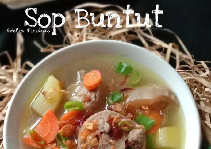 Resep Sop Buntut, Bisa Manjain Lidah