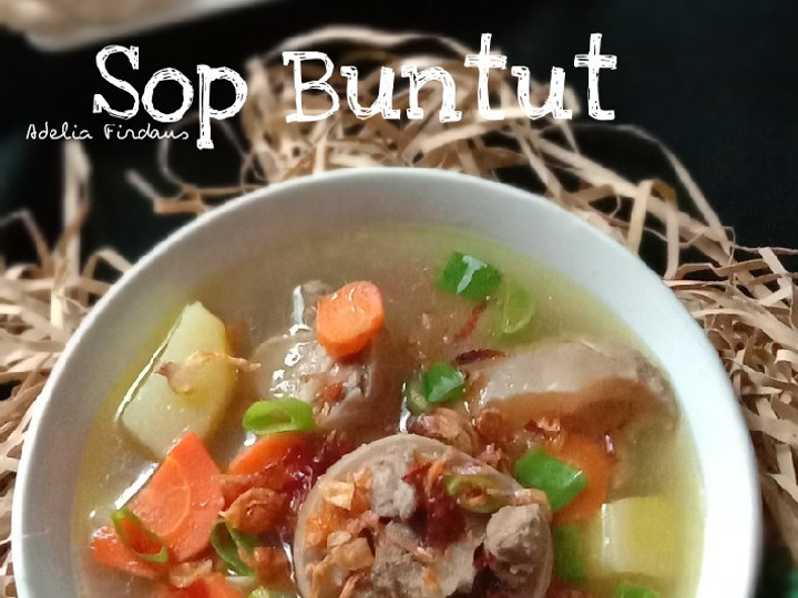 Resep Sop Buntut, Bisa Manjain Lidah