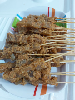 Foto resep Sate kikil bumbu kacang