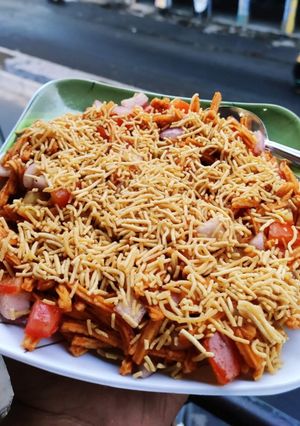 A picture of Soya Sticks Bhel.