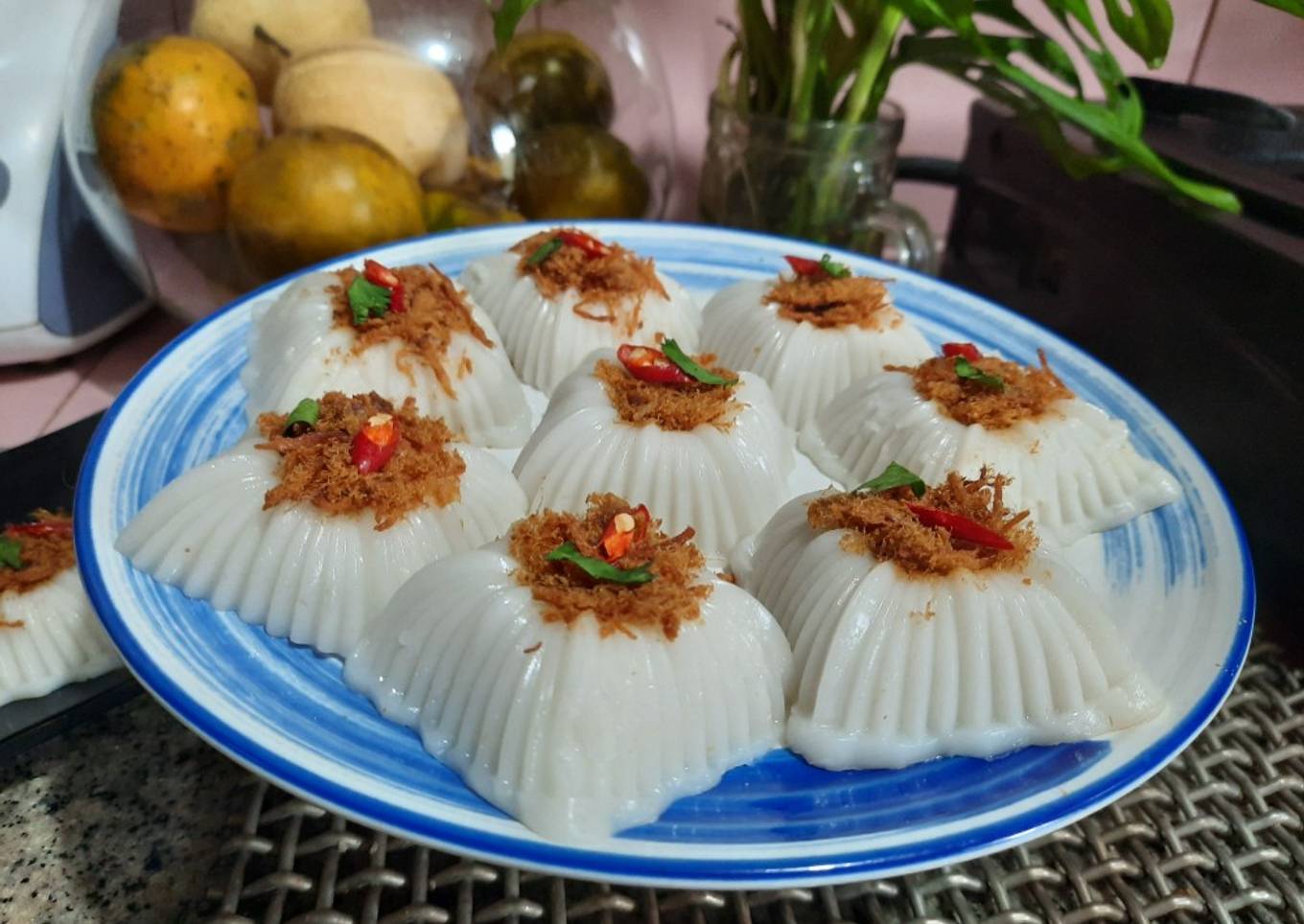 Kue talam abon