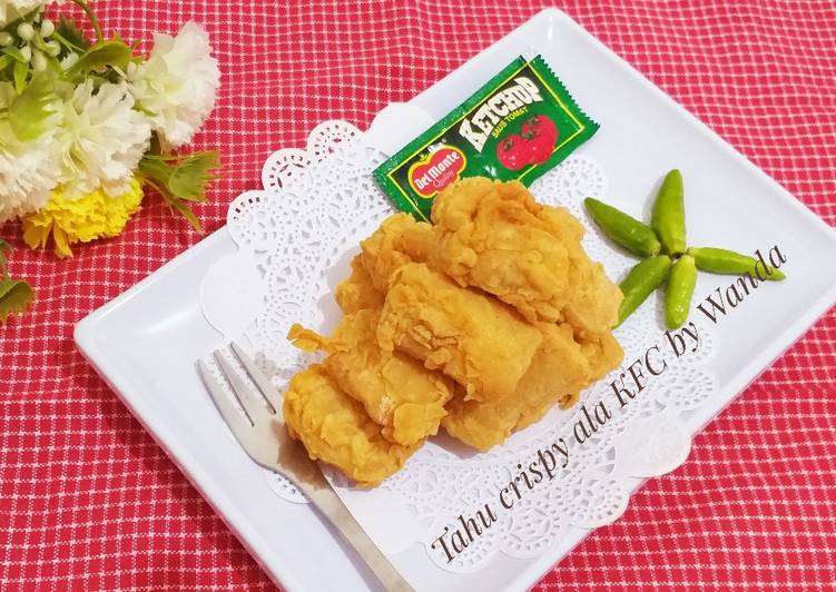 Resep Tahu Crispy ala KFC Anti Gagal