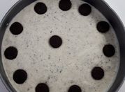 Una foto de cheesecake oreo