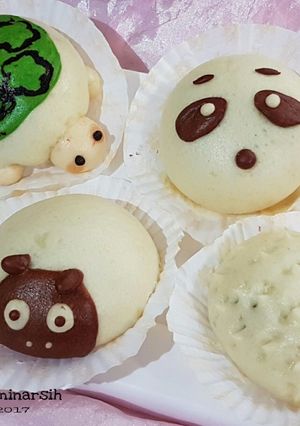 Foto resep Bakpau karakter