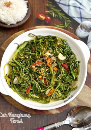 Foto resep Cah Kangkung Terasi
