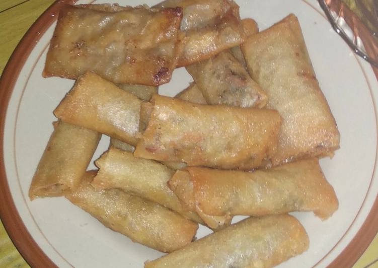 Resep Lumpia sayur, Bikin Ngiler