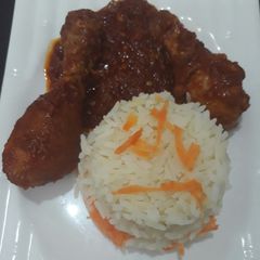 A picture of Carrot rice.