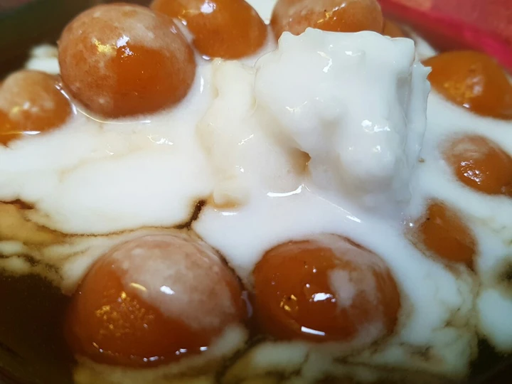 Langkah Mudah untuk Membuat Resep Sumsum candil ubi kuning😍 yang Lezat Anti Ribet, Bikin Ngiler