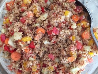 Ensalada de Quinoa con Verduras