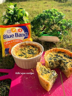 Foto resep Quiche Lorraine (resep Kulit Pie tanpa telur)