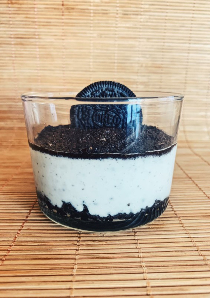 Una foto de Cheesecake de Oreo