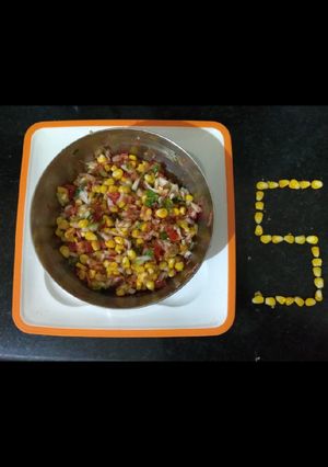 A picture of Corn salad.