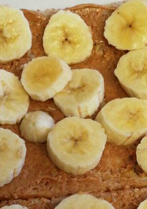 A picture of Kids Peanut butter & Banana sandwich.