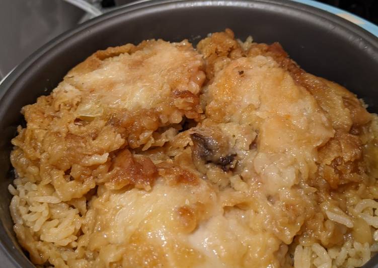 Cara Gampang Menyiapkan Nasi Ayam Rice cooker Anti Gagal