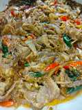 Slice beef pedas manis gurih