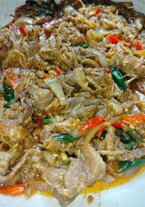 Foto resep Slice beef pedas manis gurih