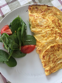 A picture of Really easy & tasty omelette.