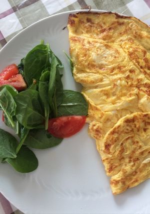 A picture of Really easy & tasty omelette.