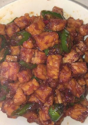 Foto resep Oseng tempe pedas manis