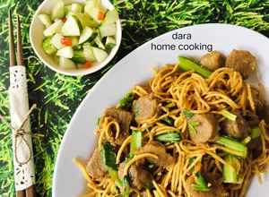 Foto resep Mie Kuning Basah Goreng