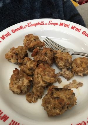 A picture of Stuffed Mushrooms.