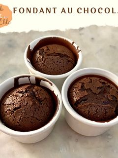 Une photo de Fondant au chocolat