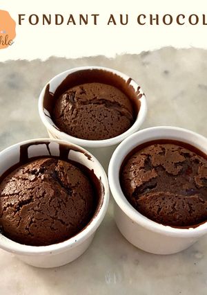 Une photo de Fondant au chocolat