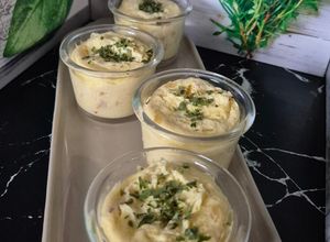Une photo de Verrines quiches sans pâtes au Cookeo infinity