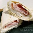 Wraps de pavo y queso fresco