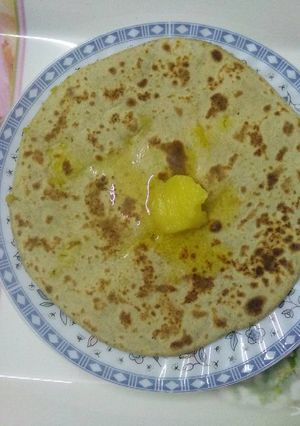 A picture of Puran poli.