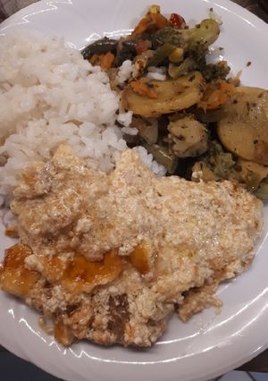 Sajtos tejfölös tarja recept fotója