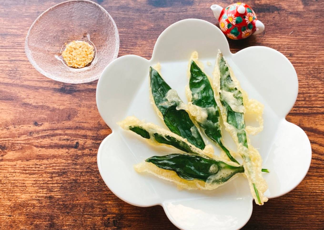 Japanese Wild Garlic Tempura