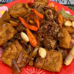 รูปของ Ikan Kurisi masak tahu tauco