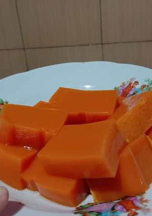 Foto resep Puding Labu Kuning (snack MPASI 10m baby Arka)