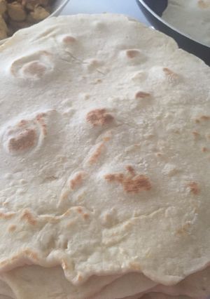 صورة لوصفة خبز الشاورما