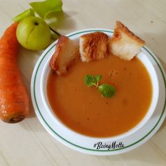 A picture of Carrot - Gooseberry Soup.