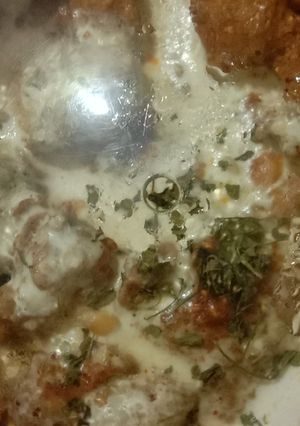 A picture of Malai Methi Chicken.