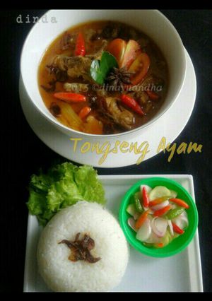 Foto resep Tongseng Ayam (bumbu instan)