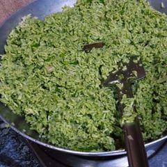 A picture of Special Green Rice.