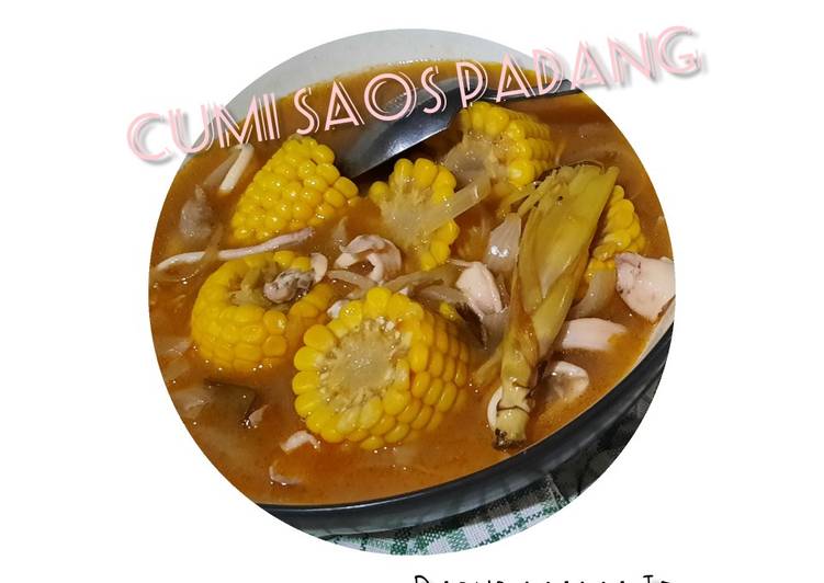 Cumi Jagung Saos Padang (pedas~asam~manis)…😚