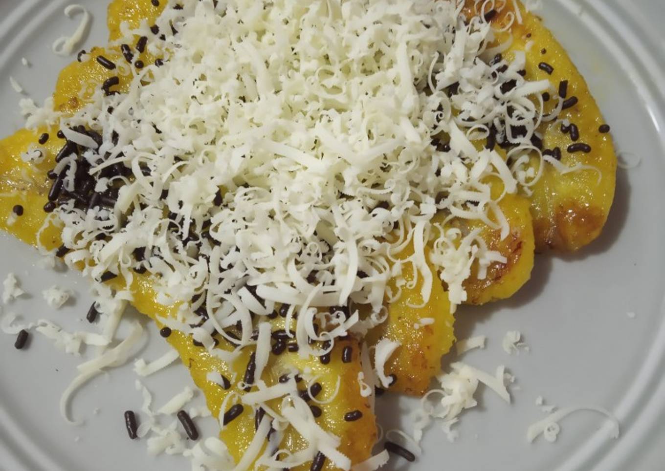 Pisang bakar keju
