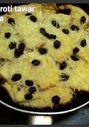 Foto resep Puding roti tawar teflon (manfaatin sisa roti tawar)