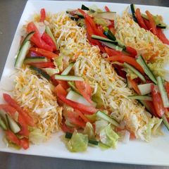 A picture of Chef salad.