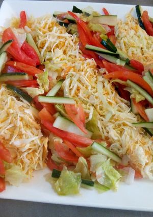 A picture of Chef salad.