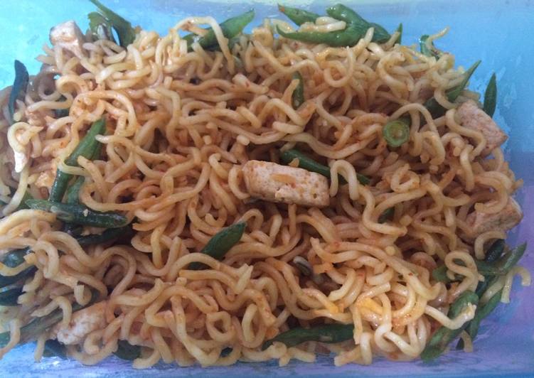 Resep Oseng mie pedas, Enak