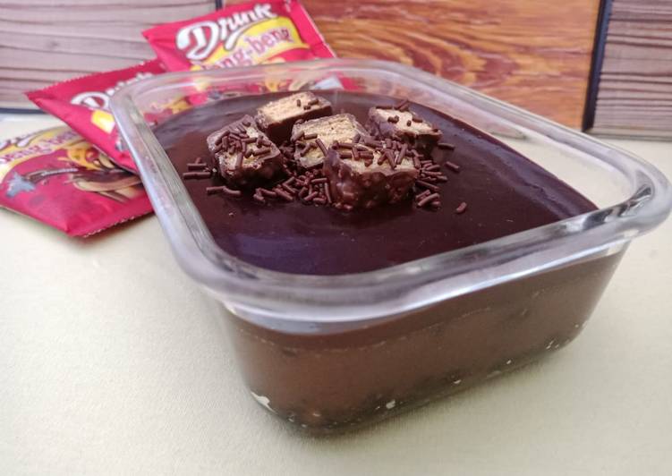 Resep Dessert Box Beng Beng Drink Triple Choco versi Ekonomis yang Sempurna