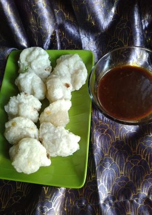 Foto resep 7. Cireng bumbu rujak